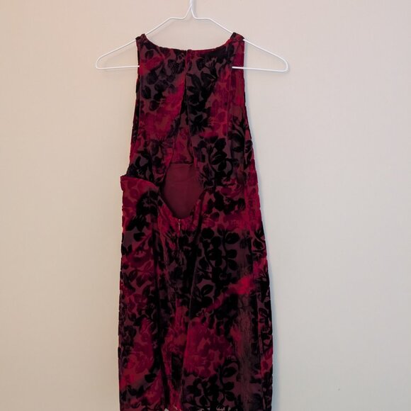 Somedays Lovin Blood Red Crushed Velvet Mini - Picture 3 of 8